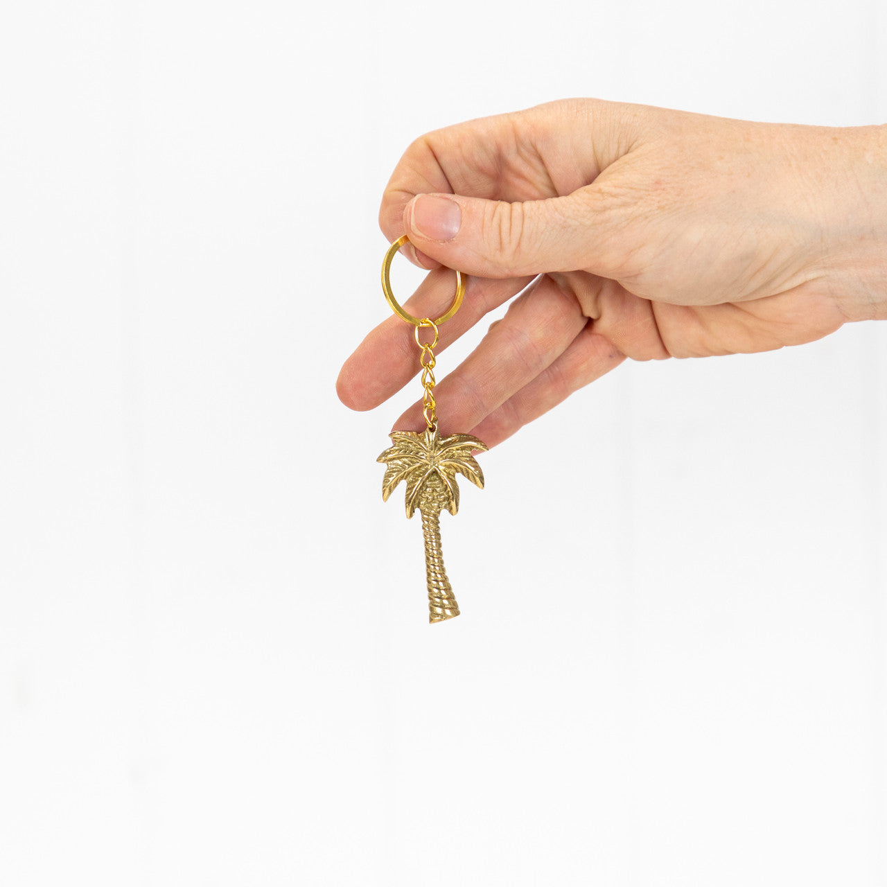 Palm Tree Key Ring #0264 – Coastal Vintage - Main Image