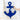 Anchor Captain 1 Metre - Blue