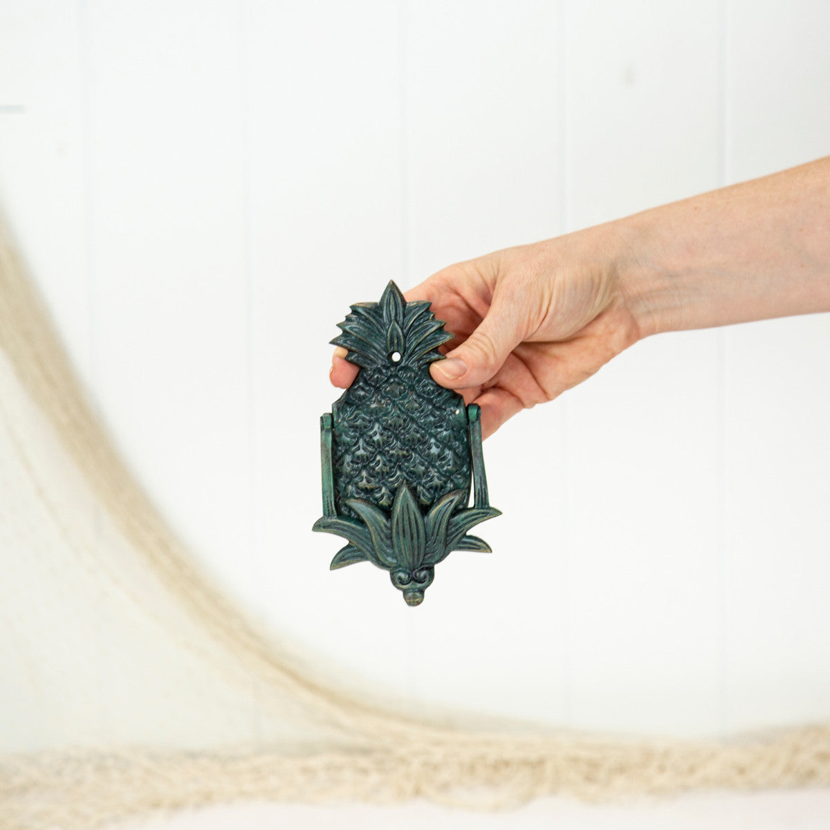 Pineapple Door Knocker (S) Dark Green #0270