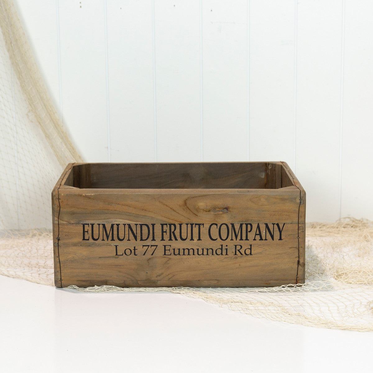 Wooden Crate - Eumundi