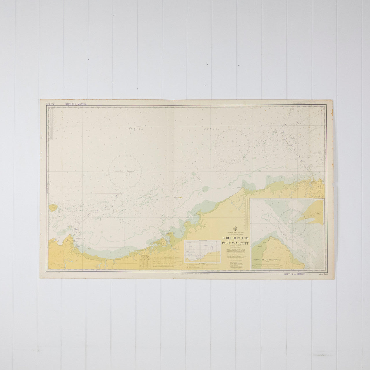 WA - Port Headland to Port Walcott Chart/Map