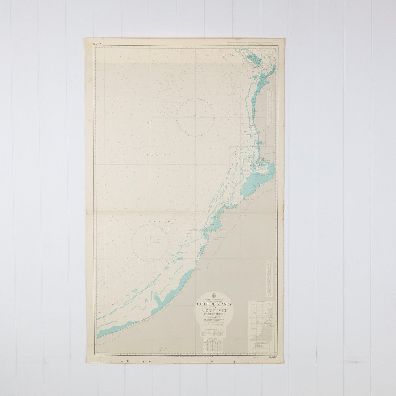 WA - Lacepede Island to Bedout Islet Eastern Sheet Chart/Map