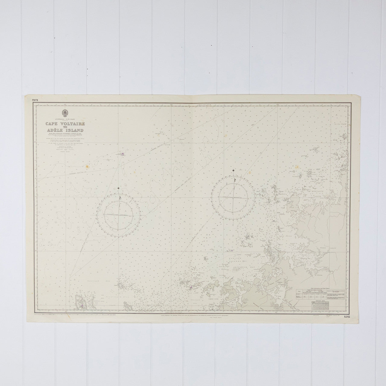 WA - Cape Voltaire to  Adele Island Chart/Map