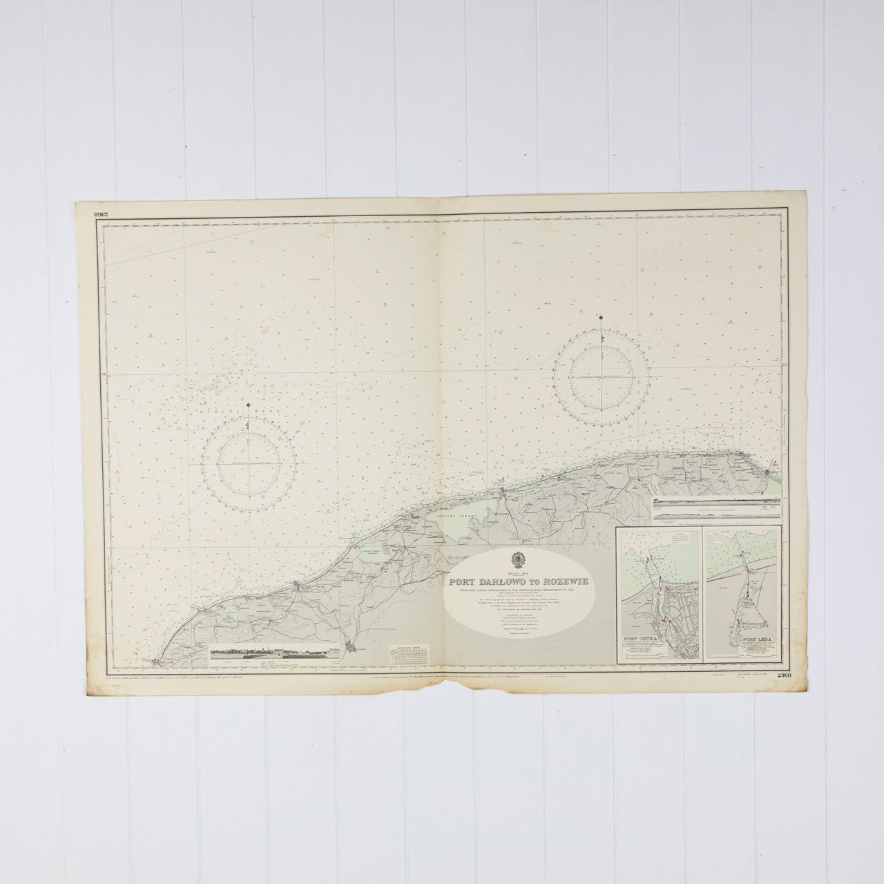 Baltic Sea - Port Darlowo to Rozewie Chart/Map