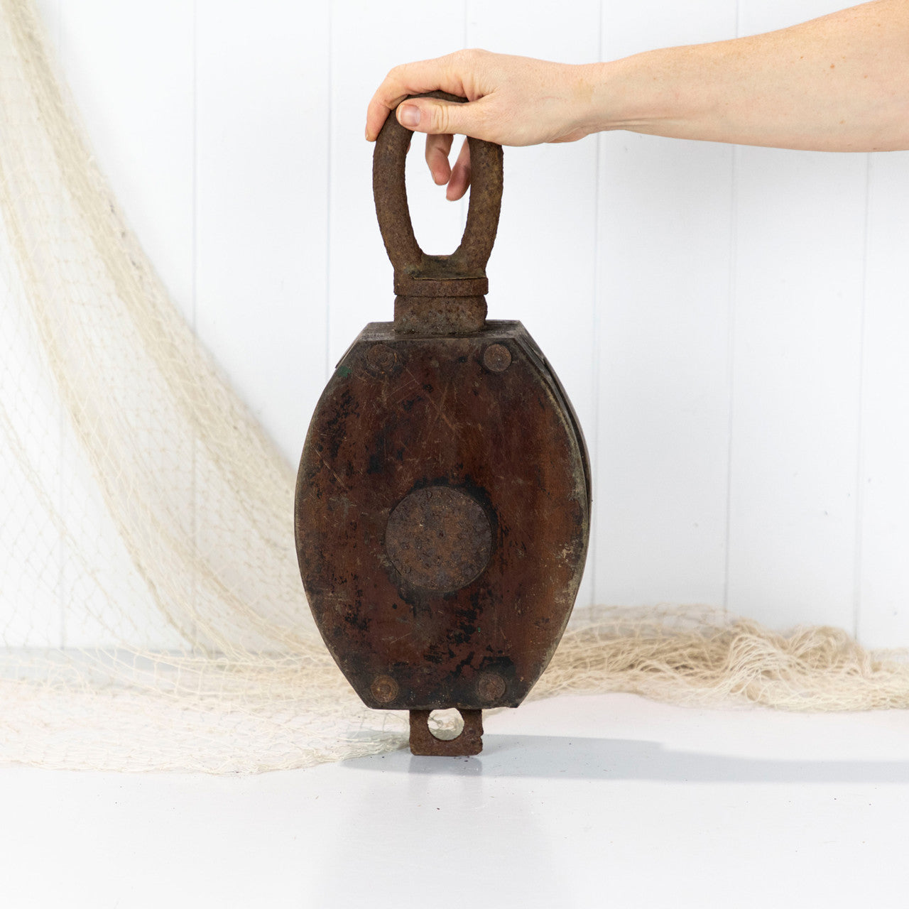 Wooden Pulley #5149