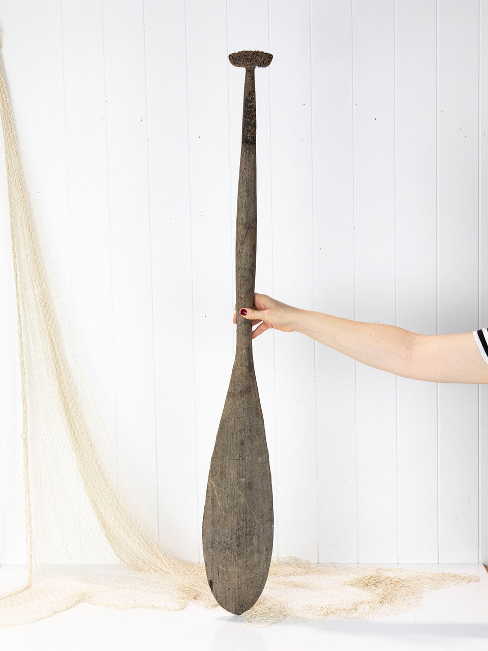 Antique Canoe Paddle #5552