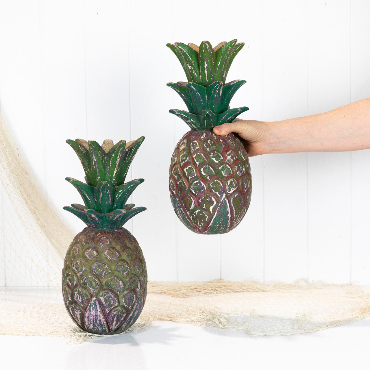 Wooden Antique Pineapple #5725