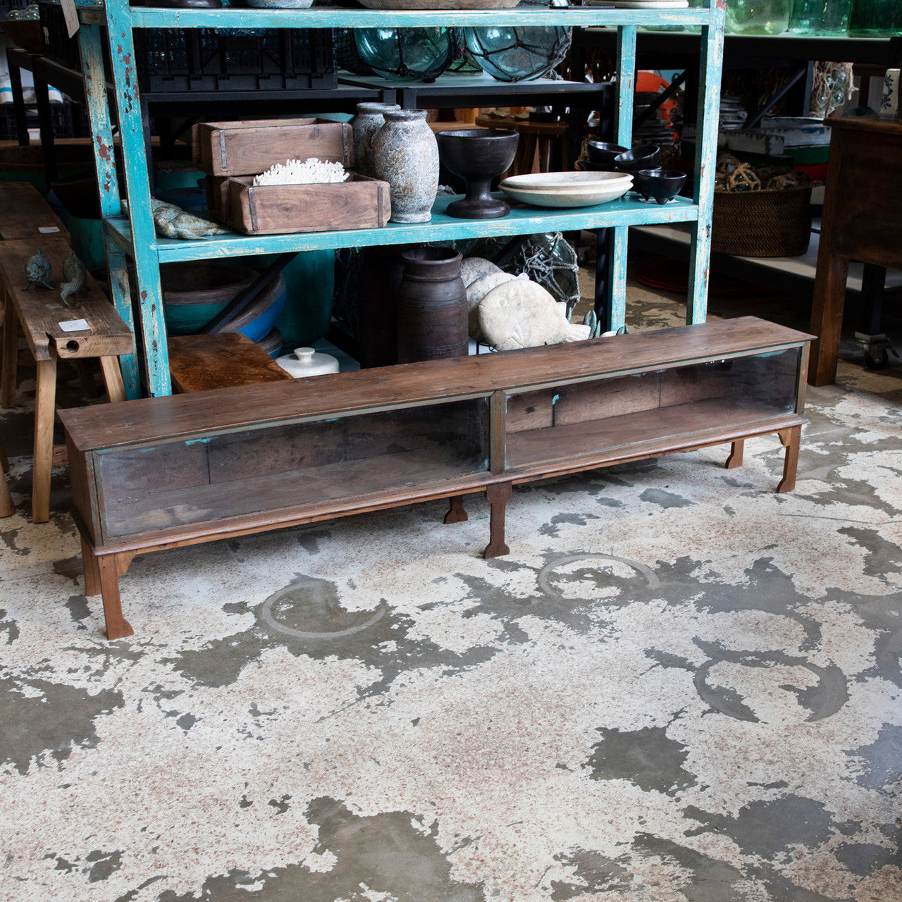 Antique Shop Display Cabinet #5765