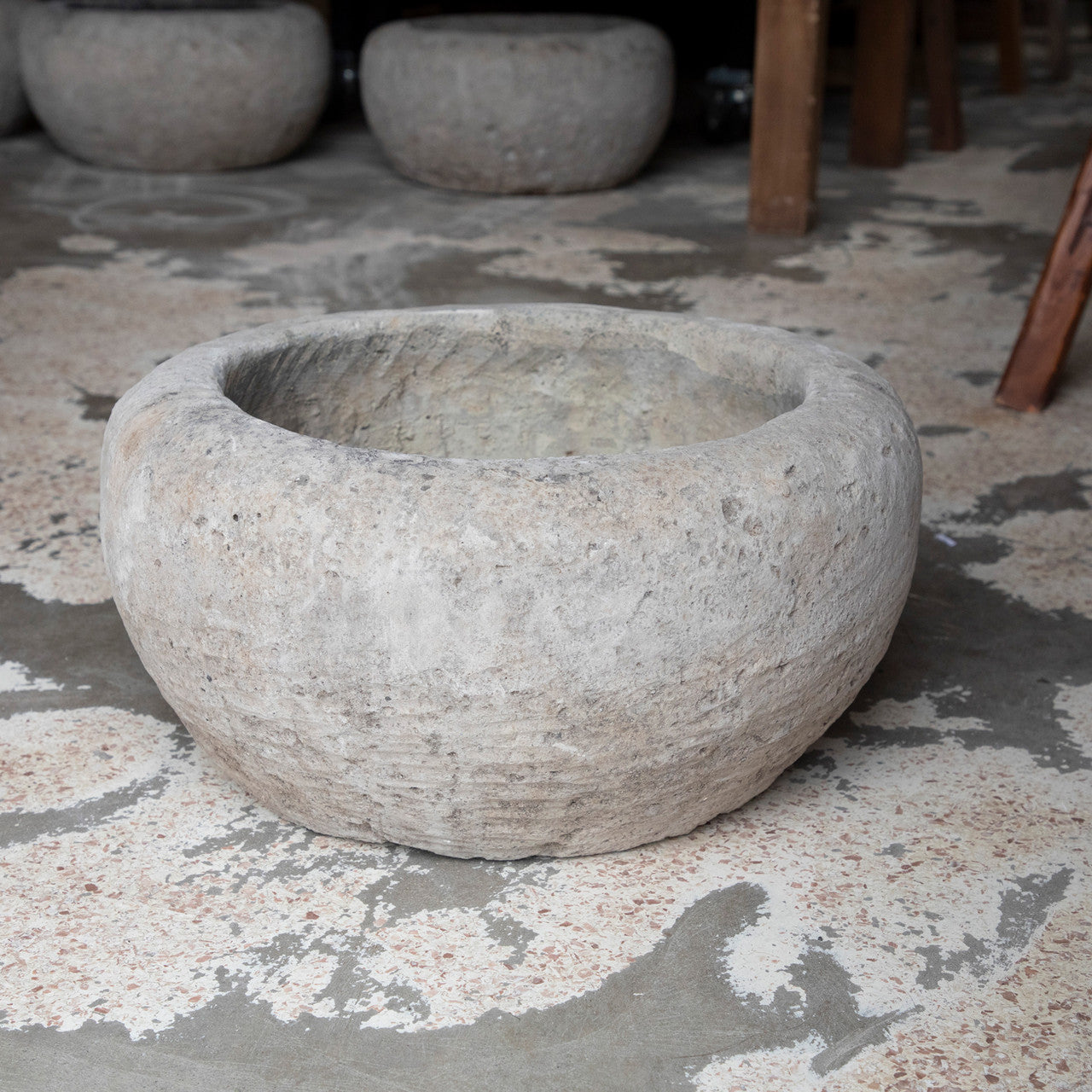 Antique Stone Pot #5777