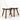Bobbin Half Moon Stools #6742