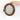Wooden Porthole Mirror (S) #6981