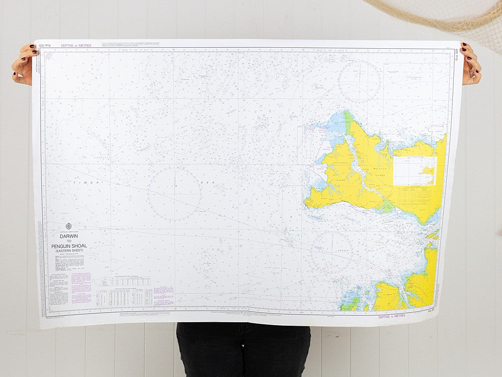 NT - Darwin to Penguin Shoal  Chart/Map