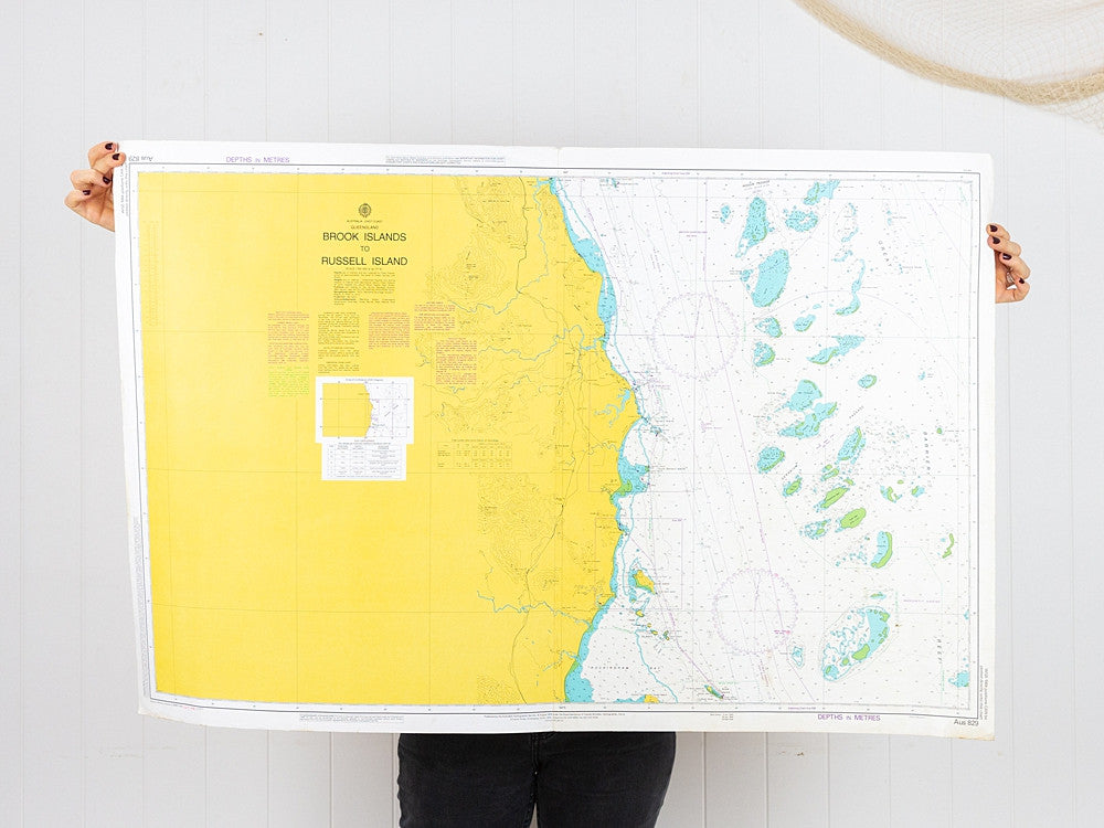 QLD - Brook Island to Russell Island Chart/Map