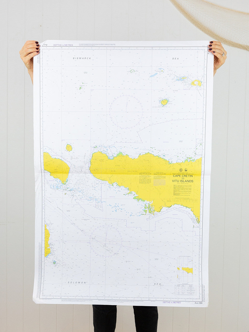 PNG - Cape Cretin to Vitu Islands Chart/Map