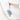 Set 5 x 2.5" Glass Float - Silver Rope  #0101S