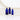 Vintage Bottle Trio - Blue Poison #7670