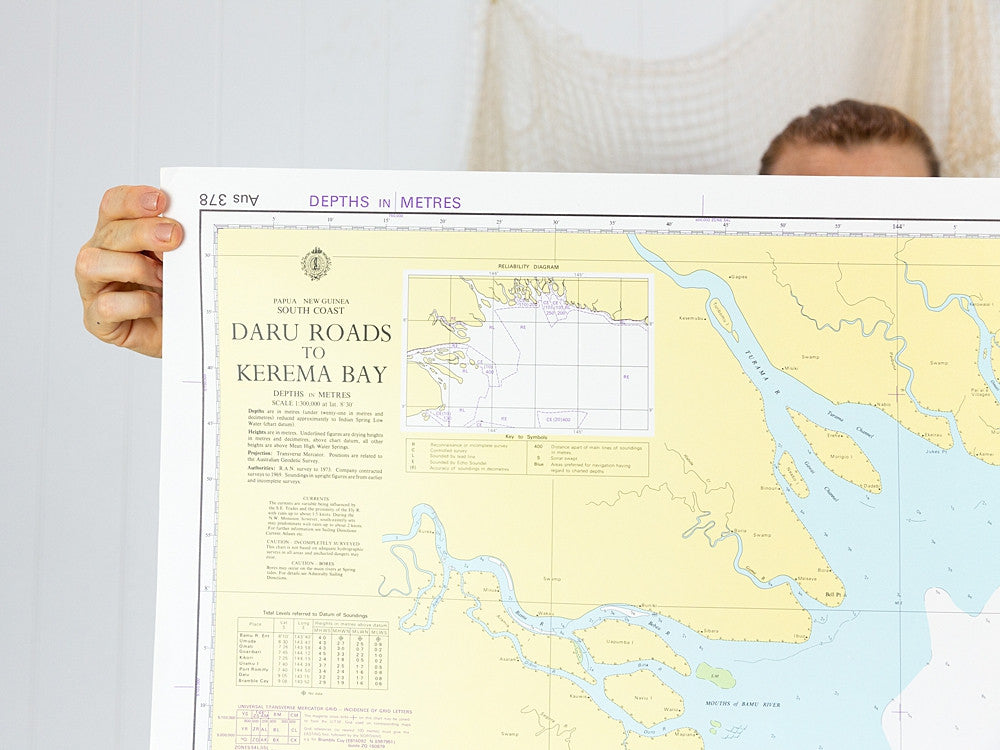 PNG - Kerema Bay Chart/Map