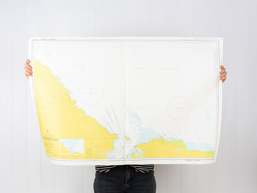 WA - Approaches to  Cambridge Gulf Chart/Map