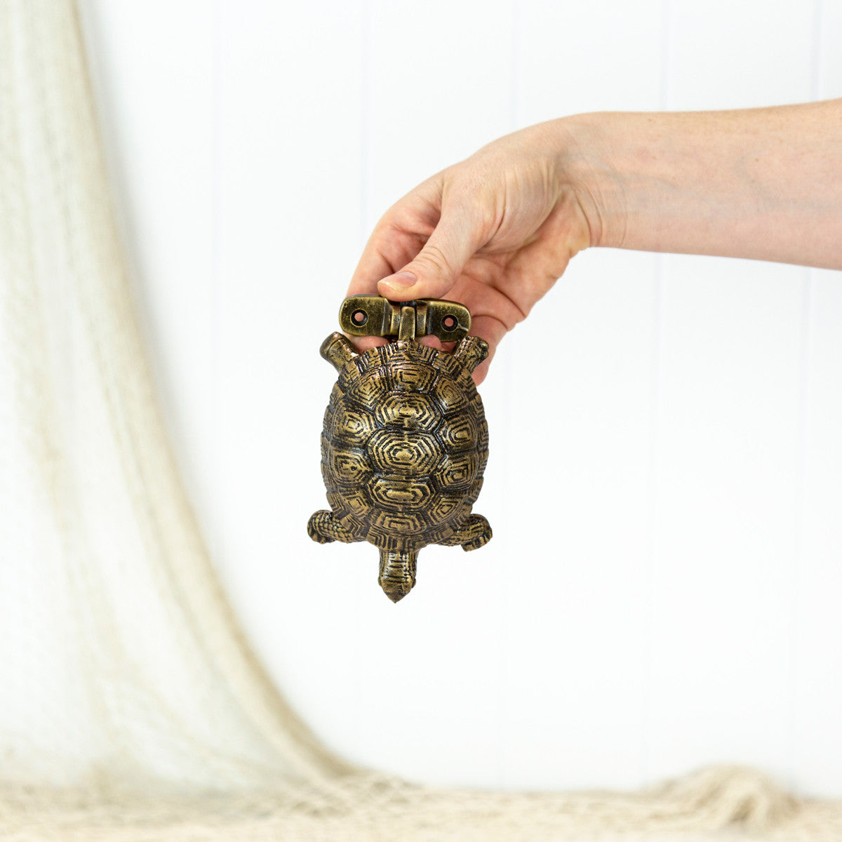 Tortoise Door Knocker - Dark #0297