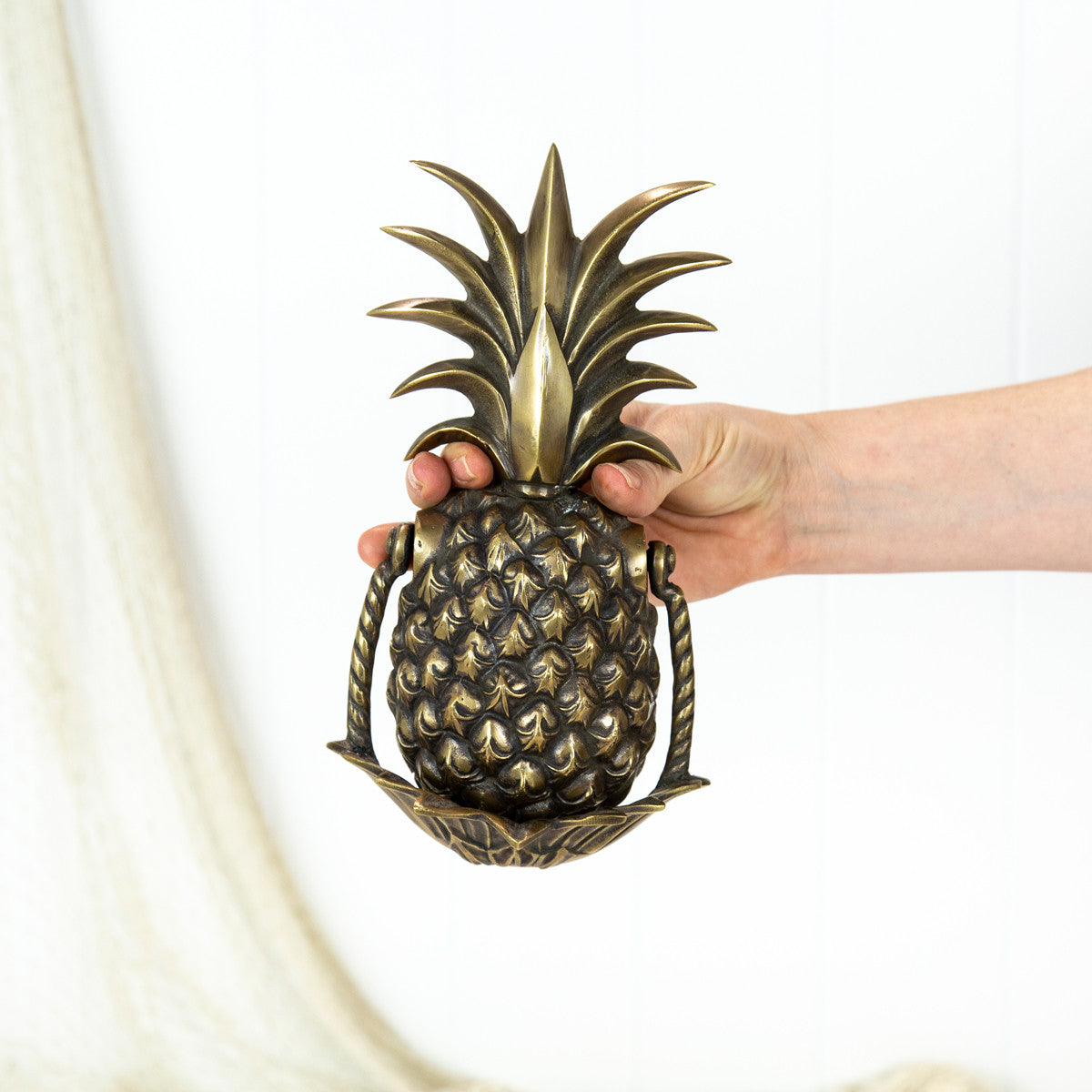 Pineapple Door Knocker (L) Dark #0034